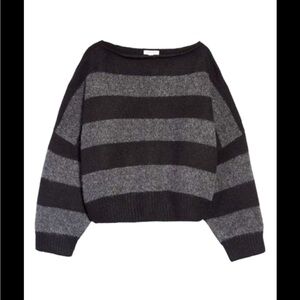 Topshop Cast Off the Shoulder Sweater